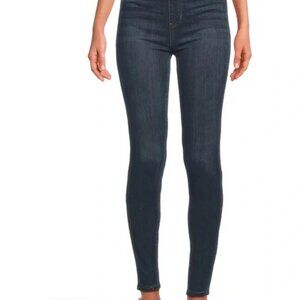 EUC Liverpool Los Angeles The Skinny Pull On Jeans - dark blue wash size 27 / 4